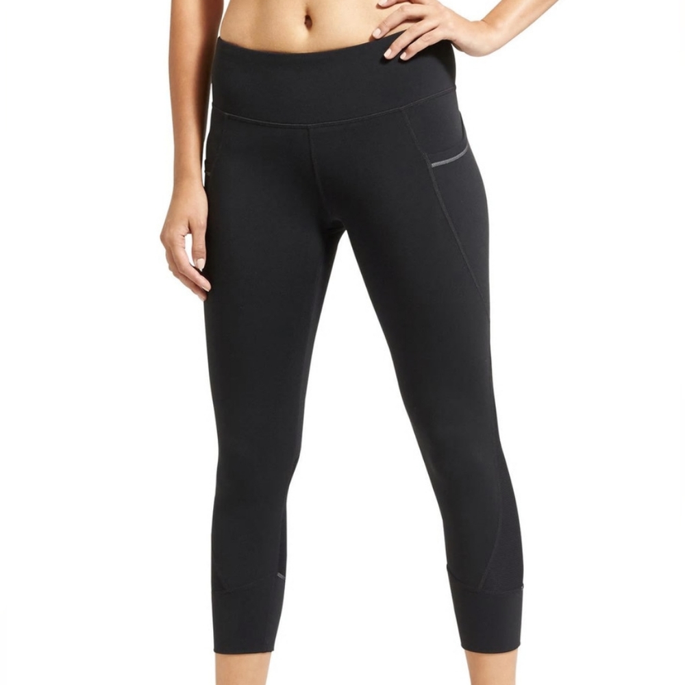 Athleta | Women Relay Leggings XS Black Athletic Workout Yoga Gym Activewear